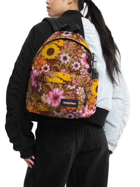 PADDED DAY PAK'R SMALL Rucksack mit Tablet-Halterung Popflowerbraun - Rucksäcke für Schule &amp; Freizeit