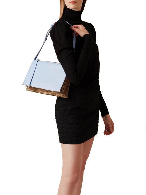 LIVRE  Umh&auml;ngetasche aus Leder nat&uuml;rlicher Topas/op - Damentaschen