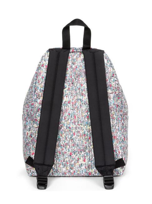 PADDED PAKR Rucksack Wally-Muster weiß - Rucksäcke für Schule &amp; Freizeit