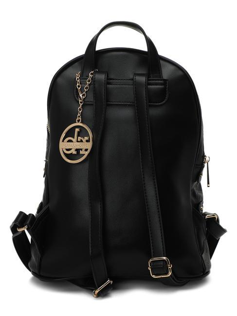 RUBINO Rucksack mit gepr&auml;gtem Logo Schwarz - Damentaschen