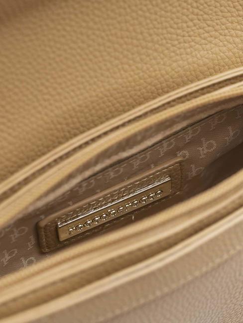 AMBRA Umhängetasche mit Beutel Braun - Damentaschen