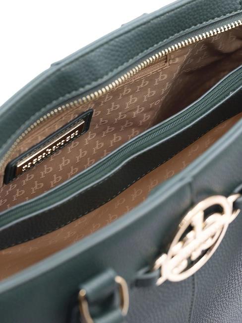 PYRITE Handtasche mit Schultergurt Grün - Damentaschen