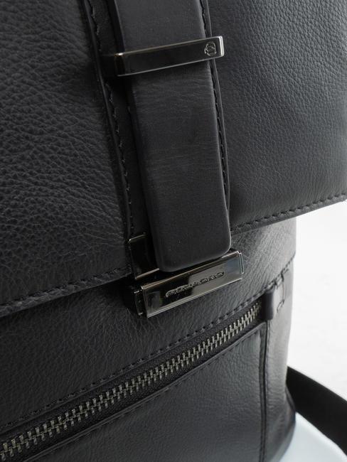 BAE 15 "Laptop-Aktentasche aus Leder Schwarz - Arbeitstaschen