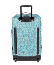EASTPAK TRANVERZ M Mittlerer Trolley Wally-Muster blau - Halbharte Trolleys - 3