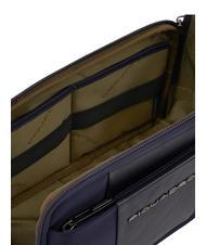 PIQUADRO BRIEF 2 Schönheit mit Manschette Blau - Beauty-Case - 5