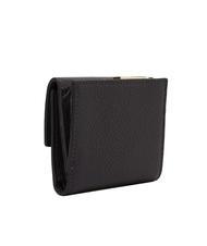 COCCINELLE METALLIC SOFT Portemonnaie aus genarbtem Leder Schwarz - Brieftaschen Damen - 4