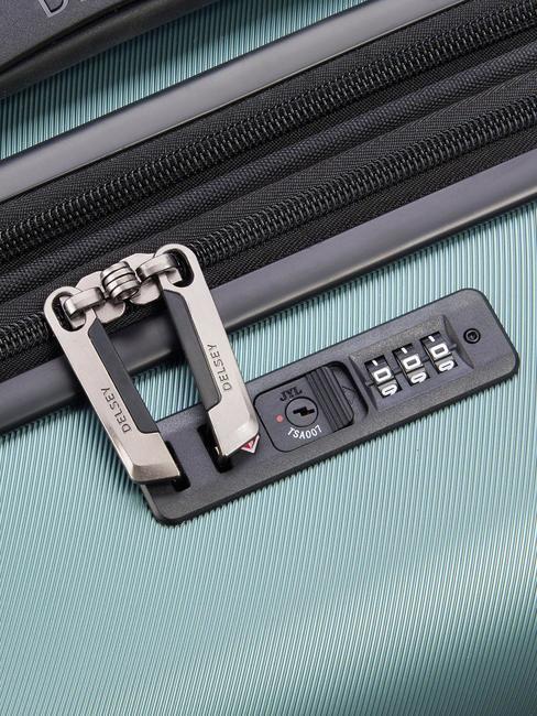 AIR ARMOUR Großer Trolley, erweiterbar grün - Harte Trolleys