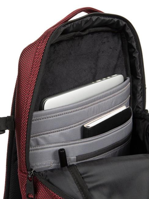 TECUM M CNNCT 15 "Laptop-Rucksack Burgund - Rucksäcke für Schule &amp; Freizeit