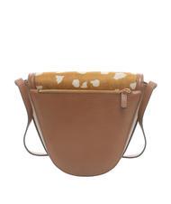 COCCINELLE JOSEPHINE PONY Ledertasche mit Einsatz im Ponyfell-Stil mul.brule/brule - Damentaschen - 4