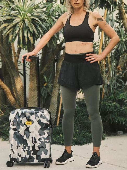 ICON PATTERN Handgepäckwagen Tarngrau - Handgepäck