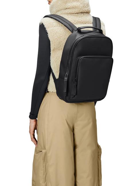 BOOK DAYPACK  Wasserdichter Rucksack Schwarz - Rucksäcke für Schule &amp; Freizeit