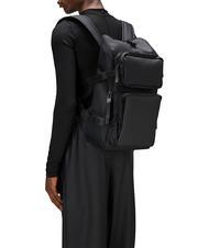 RAINS TRAIL CARGO BACKPACK 13" PC-Rucksack Schwarz - Rucksäcke für Schule &amp; Freizeit - 4