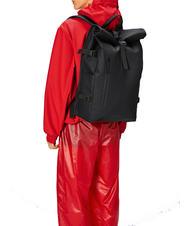 RAINS ROLLTOP RUCKSACK Rucksack Schwarz - Rucksäcke für Schule &amp; Freizeit - 3