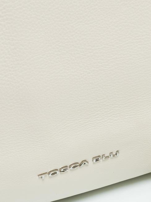 FLORA Handshopper mit Schultergurt Weißes Elfenbein - Damentaschen