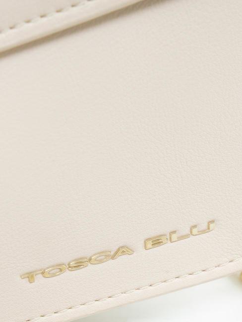 GAIA  Umhängetasche aus Leder Weißes Elfenbein - Damentaschen