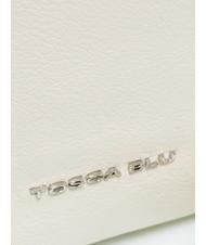 TOSCA BLU FLORA Handshopper mit Schultergurt Weißes Elfenbein - Damentaschen - 3