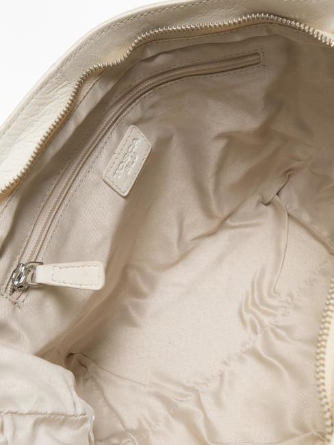 FLORA Handshopper mit Schultergurt Weißes Elfenbein - Damentaschen