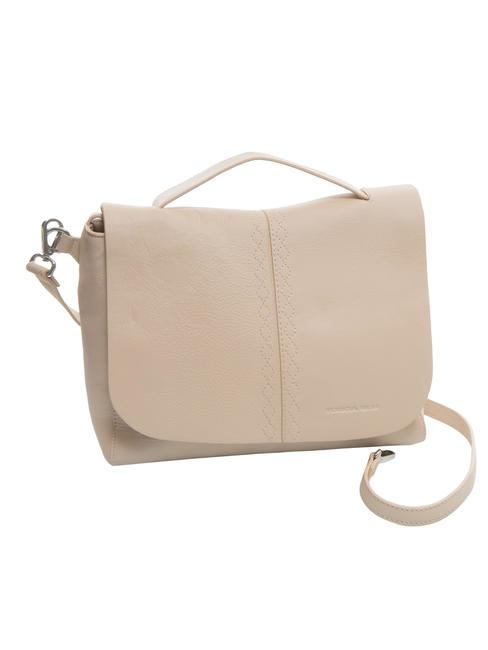 SHIRLEY Handtasche mit Schultergurt aus Leder GESICHTSPUDER - Damentaschen