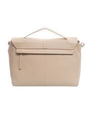 TOSCA BLU SHIRLEY Handtasche mit Schultergurt aus Leder GESICHTSPUDER - Damentaschen - 4