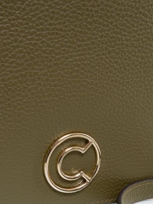 LEILANI Lederhandtasche mit Schultergurt Loden - Damentaschen