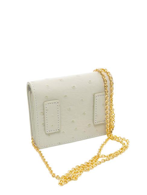 BEAT OSTRICH Mikrotasche aus Straußenleder Maulbeere - Damentaschen