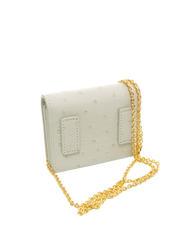 COCCINELLE BEAT OSTRICH Mikrotasche aus Straußenleder - Damentaschen