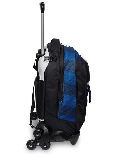 JACK Abnehmbarer Trolley-Rucksack mit drei Rädern Schwarz - Rucksäcke mit Trolleyfunktion