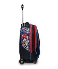 SPIDERMAN THE GREATEST HERO Trolley-Rucksack mit 2 Rädern Schwarz - Rucksäcke mit Trolleyfunktion - 4