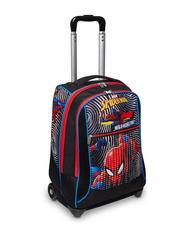 SPIDERMAN THE GREATEST HERO Trolley-Rucksack mit 2 Rädern Schwarz - Rucksäcke mit Trolleyfunktion - 5