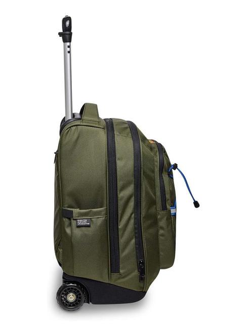 ACTIVE NEW BUMP Trolley-Rucksack mit 2 R&auml;dern Gr&uuml;nes Milit&auml;r - Rucks&auml;cke mit Trolleyfunktion