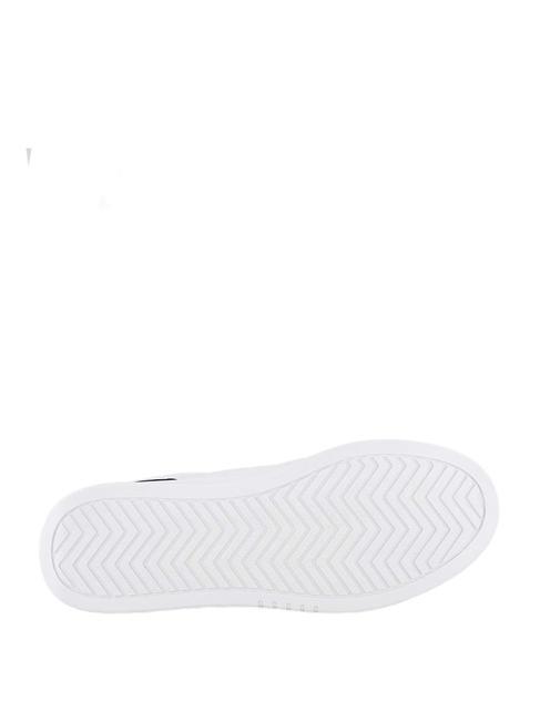 Sneaker dettagli scamosciati Turnschuhe schwarz+gelb - Herrenschuhe