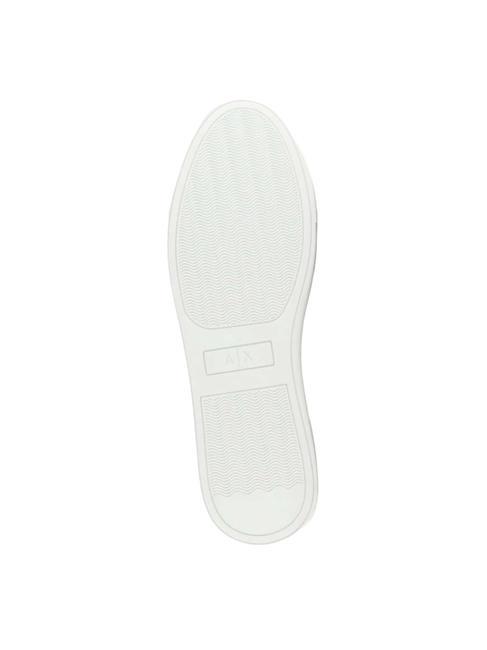 A|X Ledersneaker schwarz+wein+op.weiß - Herrenschuhe