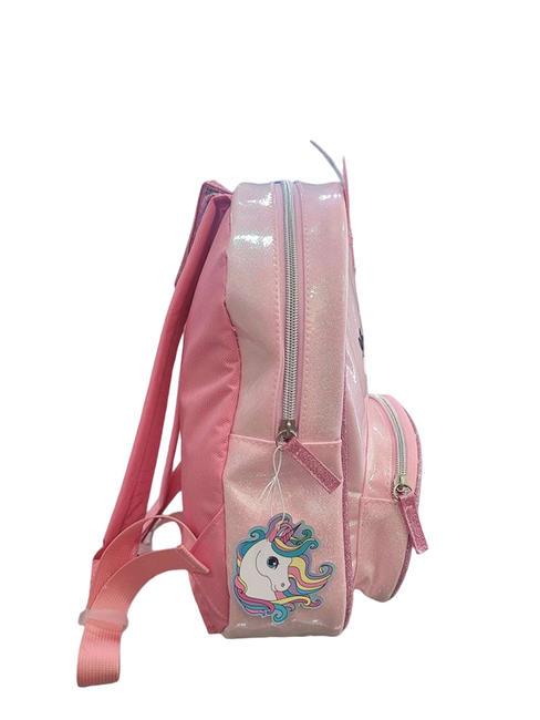 UNICORNO Minirucksack für den Kindergarten rosa Glitzer - Rucksäcke für Schule &amp; Freizeit