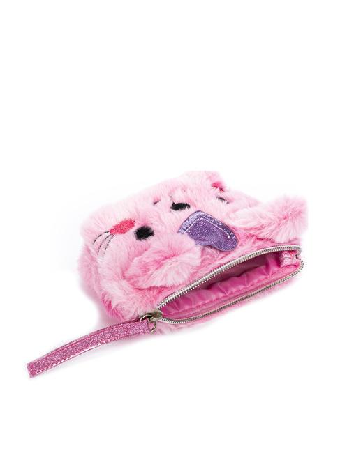 CAT Münzkoffer Fell rosa - Taschen und Accessoires für Kids