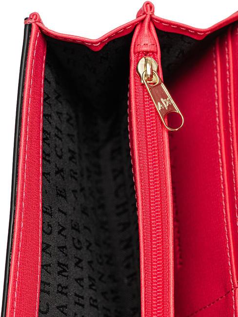 Portafoglio con battente e fascia con fibbia logo  Vorhang - Brieftaschen Damen