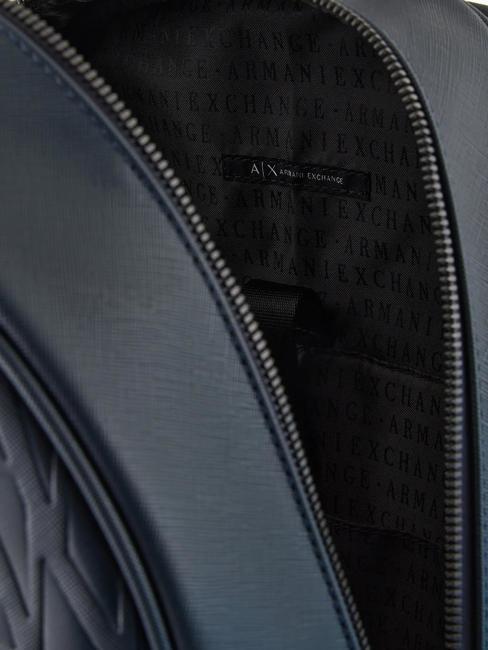 LOGO ALL OVER Laptop-Rucksack 15,6" Navy blau - PC-Rucks&auml;cke