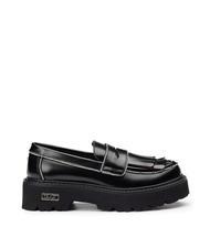 CULT SLASH 3904 Loafer mit Quaste und Strasssteinen Schwarz - Damenschuhe - 2