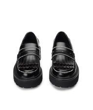 CULT SLASH 3904 Loafer mit Quaste und Strasssteinen Schwarz - Damenschuhe - 3