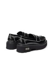 CULT SLASH 3904 Loafer mit Quaste und Strasssteinen Schwarz - Damenschuhe - 4