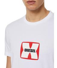 DIESEL T-DIEGOR Baumwoll t-shirt Weiß - Herren-T-Shirts - 3