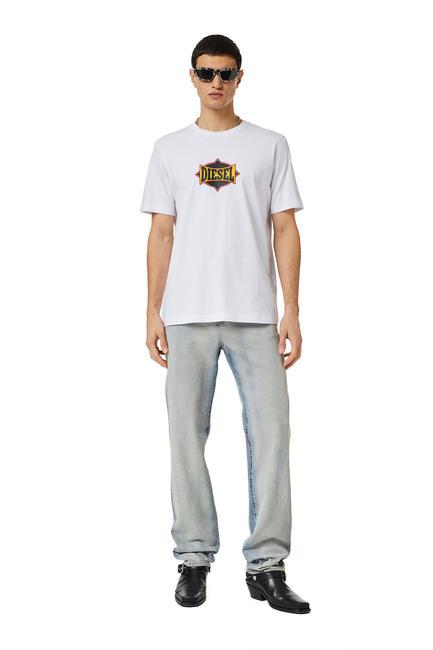 T-JUST Baumwoll t-shirt Weiß - Herren-T-Shirts