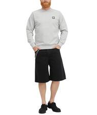 DIESEL S-GIRK Sweatshirt mit Rundhalsausschnitt grau - Sweatshirts Herren - 4