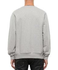 DIESEL S-GIRK Sweatshirt aus Baumwolle mit Rundhalsausschnitt grau - Sweatshirts Herren - 2