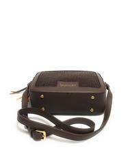 BRACCIALINI FONT Kameratasche aus Jacquard braun - Damentaschen - 4