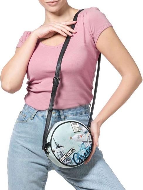 CARTOLINE Runde Mini-Umhängetasche multi - Damentaschen