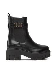 GUESS YELMA Stiefeletten mit metallischem Logo SCHWARZ - Damenschuhe - 2