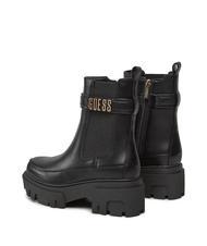 GUESS YELMA Stiefeletten mit metallischem Logo SCHWARZ - Damenschuhe - 5