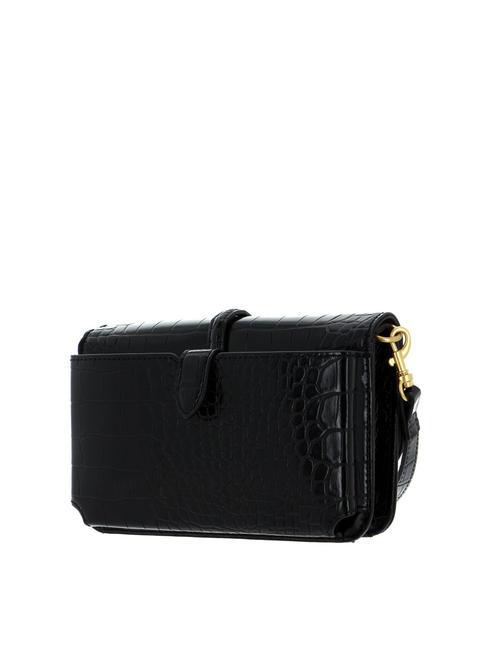 G JAMES St. Coconut Mini-Taschen-Organizer mit Schultergurt SCHWARZ - Damentaschen