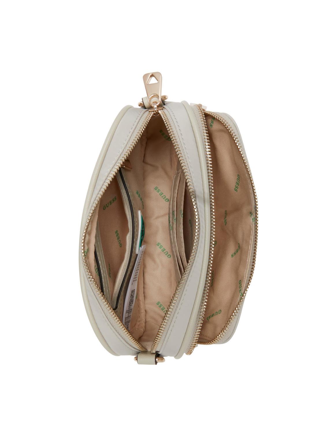 Guess Eco Gemma Schulter-Mini-Kameratasche Taupe - Einkaufen Zu  