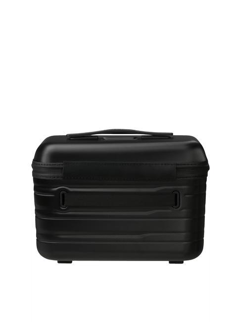 FLASHLINE Stabiler Kosmetikkoffer mit Schultergurt Schatten schwarz - Beauty-Case